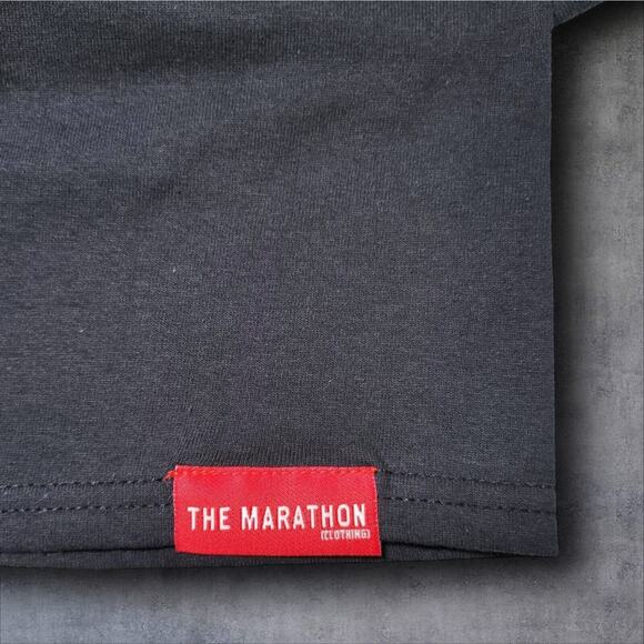 NWT The Marathon Clothing 2-Pk T-Shirt Nipsey Hussle TMC Flag In Black Size S - Picture 5 of 7